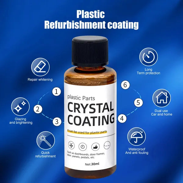 🔥FREE SHIPPING🔥 Crystal Coating Refurbish Agent with Sponge