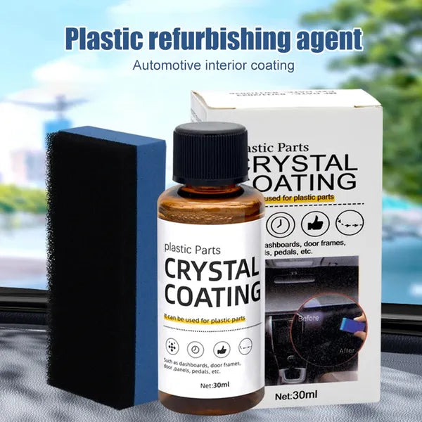 🔥FREE SHIPPING🔥 Crystal Coating Refurbish Agent with Sponge