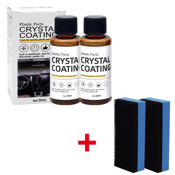 🔥FREE SHIPPING🔥 Crystal Coating Refurbish Agent with Sponge